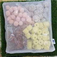 HOT!💥 Combo bio ball bio ring Filter Media for Aquarium Filter Bio Media