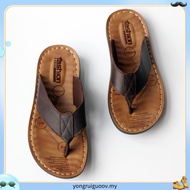 ZEGER Men's Leather Fl ip-flops - TM 403