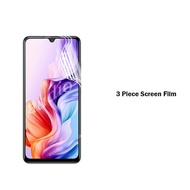 Nubia V70 Max 4G 3ชิ้น20D ปกป้องเต็มที่ไฮโดรเจลฟิล์มสำหรับแซดทีอี ZTE Blade V70 Max BladeV70 Max 4G 