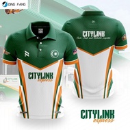 Quick Dry DESIGN BAJU CITYLINK Sublimation Tshirt Baju Jersey Sublimation ShortSleeve
