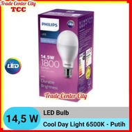 CAHAYA Philips LED Lamp 14.5 watt 14.5 w White Light Bulb Philips Lamp Bulb 14.5watt 14.5w 14 watt 1