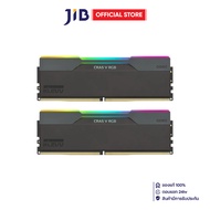 64GB (32GBx2) DDR5 6400MHz RAM (หน่วยความจำ) KLEVV CRAS V RGB AMD EXPO INTEL XMP CL32 - BLACK
