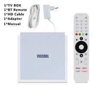 ABJKO MECOOL KM2 Plus กล่องทีวีแอนดรอยด์ดีลักซ์พร้อมใบรับรอง Netflix 4K Dolby Atmos/Dolby Vision4 + 