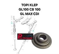 TOPI KLEP / RETAINER VALVE SPRING CB100 GL 100 GL125 SERIS TIGER MEGA PRO LAMA PRIMUS GL PRO NEOTECH
