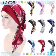 LAYORSG Turban Hat Fashion Chemo Hat Elastic Cancer Head Scarf