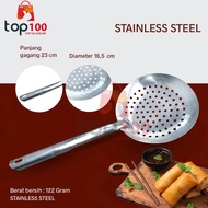 BMW Kitchen Ware - Serok Stainless Steel Saringan Gorengan Tirisan Minyak Skimmer Peniris Makanan