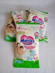 Merries Pants L/Popok Bayi/ Pampers/Pempres Renceng Sachet