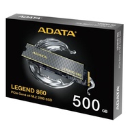 Adata M.2 SSD 2280 NVME LEGEND 860 GEN 4x4 500GB