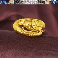 Chinese dragon 916 gold ring male gold ring trendy men's gold store in stock