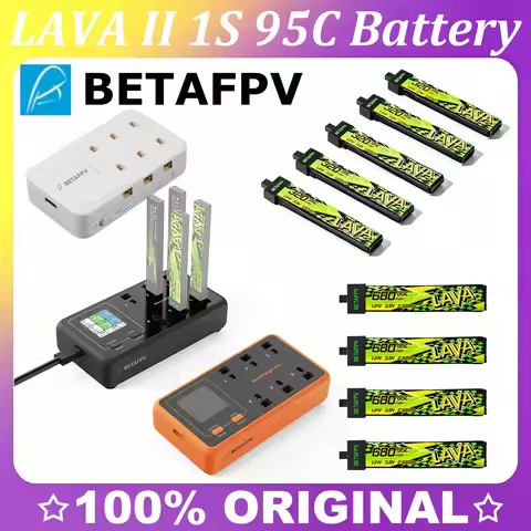 BETAFPV LAVA II 1S 95C Battery 320mAh for Air65Ⅱ, Meteor65 Pro/ 480mAh 580mAh 680mAh for Air75Ⅱ, Met