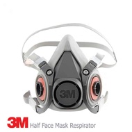 3M 6200 HALF FACE MASK RESPIRATOR WITHOUT CARTRIDGE 2091 / 6001 / 6003 CATRIDGE 2135 6096 6009 6009s