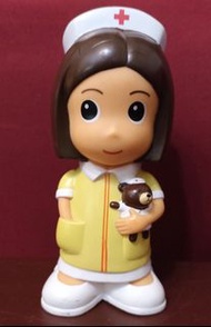 （純粹收藏）二手美而堅護士娃娃公仔