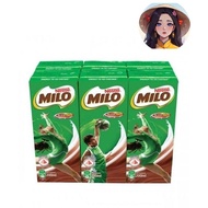 Milo Chocolate Malt Uht Packet Drink 6 x 200ml