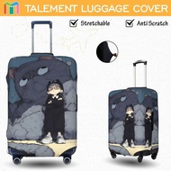 Luggage Cover Protector Elastic Cute Suitcase Cover Personalized Luggage Accessories 18/20/22/24/26/