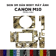 3M Skin stickers for Canon M10 (Many models) | M10 body anti-fouling film
