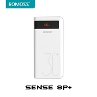 【CBY】ORIGINAL ROMOSS Sense 8P Plus 30000mAh 18W Fast Power Bank