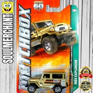 Matchbox 1968 Toyota Land Cruiser FJ40 Gold Diecast Offroad Car