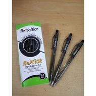 flextok flex office flex tok ballpen ball pint pen 0.7