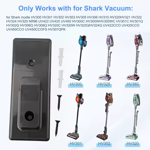 Wall Mount Hanger Hook Kit For Shark For Rocket Vacuum HV300 HV302 HV322 HV380 V450 Vacuum Cleaner A
