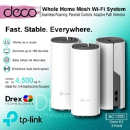 TP-LINK Deco E4 (3-Pack) AC1200 Whole Home Mesh Wi-Fi System