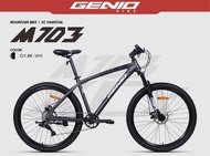 SEPEDA GUNUNG MTB 27.5 INCH GENIO M702 REM HYDRAULIC / GENIO M703 10 SPEED FRAME ALLOY