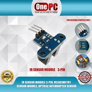 ONE PC IR SENSOR MODULE 3-PIN, VELOCIMETRY SENSOR MODULE, OPTICAL INTERRUPTER SENSOR