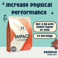 【Clearance】MYPROTEIN Impact Creatine Monohydrate Powder- 250 t/Myprotein Creatine Monohydrate 250g(7