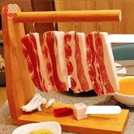 [Lovoski] Hook Rack with 4 Hooks Table Decoration Stand for Cafeteria Dining Room Home