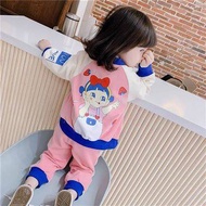 jaket kanak kanak perempuan baju kanak kanak perempuan girl clothes Baby girl sports baseball uniform 2020 Autumn New Gi