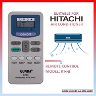 HITACHI AIRCOND REMOTE CONTROL KT-HI (FOR HITACHI REPLACEMENT)