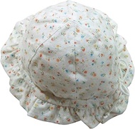 DP-91602 Dobby Sheeting Small Flower Print Hat with UV Protection Rubber "Spring and Autumn"