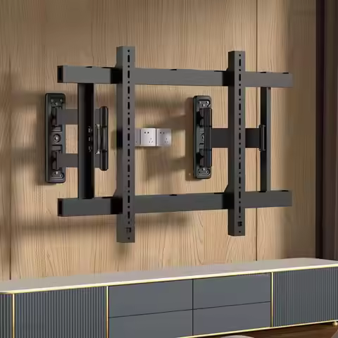 TV Wall Mount Bracket for 37-100 Inch 85 86 95 Inch Ultrathin TV Full Motion TV Frame Swivel Tilt Ar