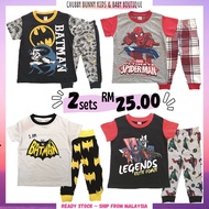 Kids Pyjamas Kids Pajamas Baju Tidur Kanak2 Lelaki Boy Pajamas Boy Sleepwear Baju Tidur Lelaki Baby 