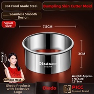 Olodo | Stainless Steel Dumpling Skin Presser Circular Cutter Tool