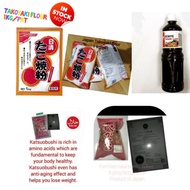 (3 ITEMS PRODUCT) A) HALAL PINK BONITO FLAKES 500GM B) HALAL KEWPIE TERIYAKI SAUCE 1000ML. C)TAKOYAK