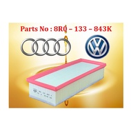 Audi - A4 A5 Q5 B8 2.0L Air Filter 8R0-133-843K