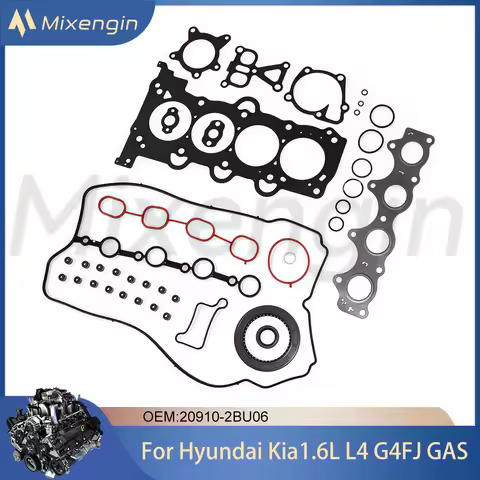 Engine Parts Cylinder Head Gasket Kit Fit 1.6 L T G4FJ L4 GAS DOHC Turbocharged For Hyundai Kia Elan