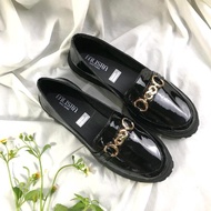 Falisha - Dc02 Sepatu Docmart  Wanita korea Shoes sol Karet outfit docmart cewek Flat