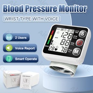 Medical Wrist Digital Blood Pressure Monitor Automatic Arm Sphygmomanometer Tonometer Cuff Tensiomet