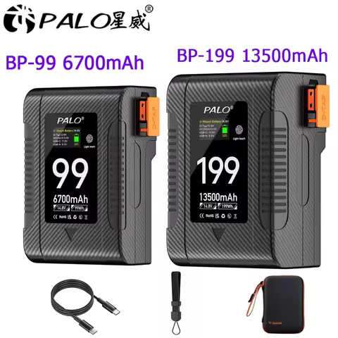 PALO BP-199 V-Mount Battery bp-99 BP 95 V Lock Camera Battery For Sony HDCAM XDCAM Camera BMPCC 6K P