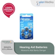 RENATA 675 (PR44) Hearing Aid Batteries