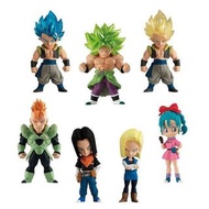 全新一套七盒 食玩 龍珠 Dragon Ball ADVERGE 12 Broly 布羅利 布洛尼 超級 撒亞人 人造人 16 17 18 號 Vegetto 莊子