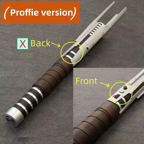 Sith Stalker Neopixel Proffie V3.9 Sensitive Smooth Swing Metal Heavy Dueling RGB Pixel Toys Cosplay