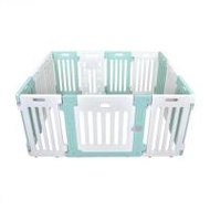 คอกกั้นสุนัขเพ็ทโฮม HOSTAIL ไซซ์ M สีเขียว/ขาว (1182826)