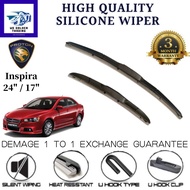 PROTON INSPIRA 3 section Silicone Car Wiper hybrid wiper silicone wiper