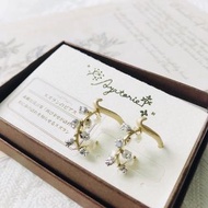 ❤️日本直送 首飾Ayatorie 鈴蘭花耳環_新娘耳環_ 女朋友生日禮物 週年紀念日禮物_prewedding 情人節禮物