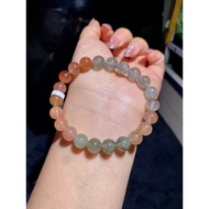 Natural Gradient Series Colorful Rabbit Fur Bracelet