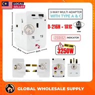 Adapter Type-C Adapter Plug USB Charger Plug Adapter Extension Plug Charger Adapter Socket USB Exten