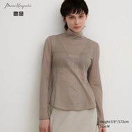 Uniqlo x Mame Kurogouchi  網眼中高領T恤(長袖) 462860