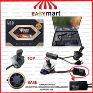 BRAND NEW STOCK H4 BULB MODEL DIAMOND SPEC  OEM PRO BRAND LED SET LIGHT BULB LAMPU BESAR (100W) (600